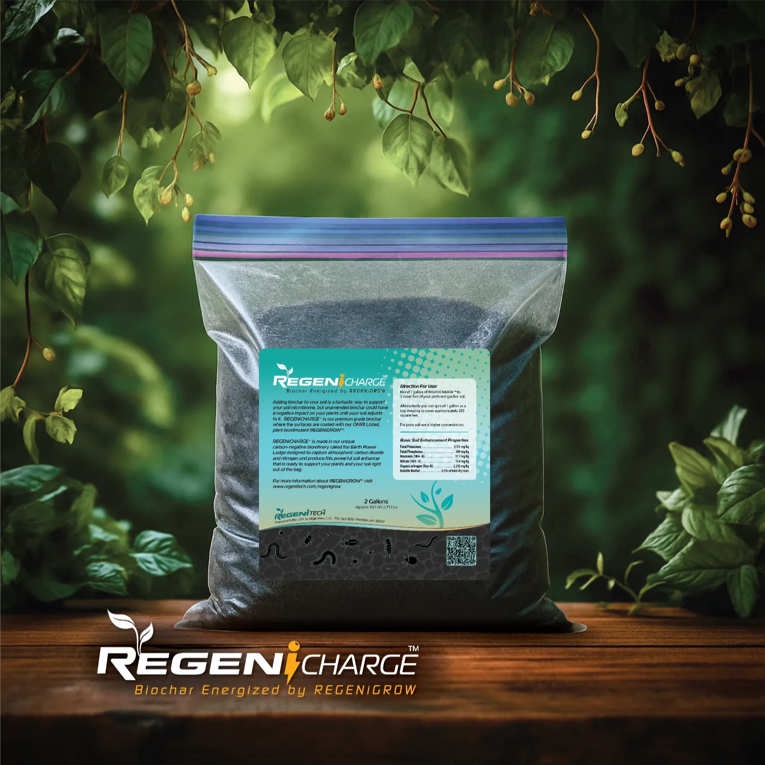 REGENiCHARGE™ 2 Gallon Bag